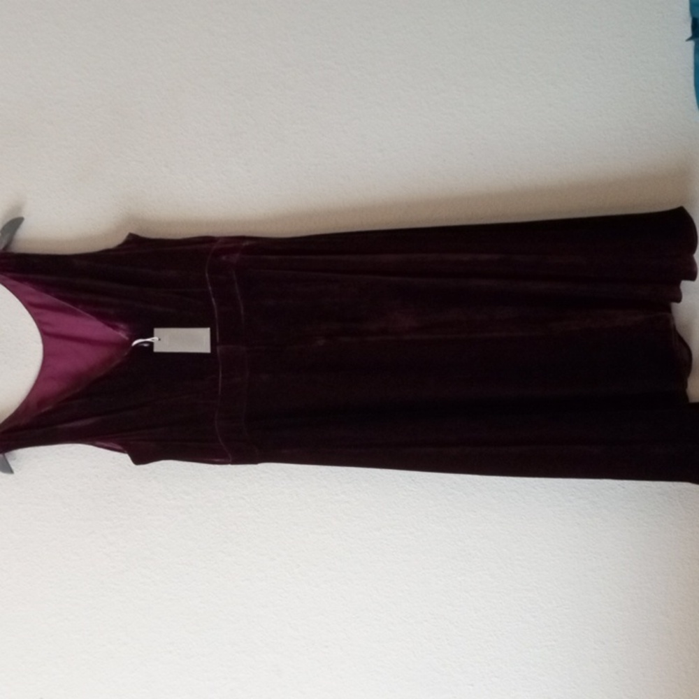 Boden Purple Midi Dress